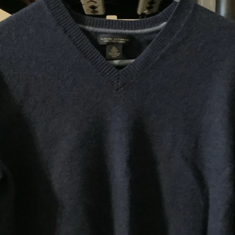 Banana Republic Navy V-Neck Sweater,‎ see description ,